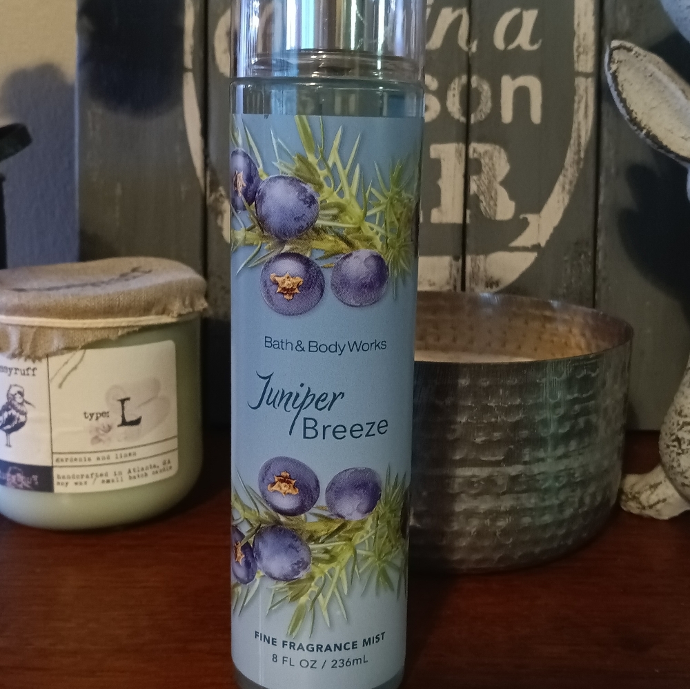 Bath and Body Works Fine Fragrance Mist 8 oz Juniper Breeze